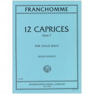 Franchomme, A. J.: 12 Caprices Op. 7 