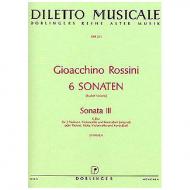 Rossini, G. A.: Sonata Nr. 3 C-Dur – Stimmen 