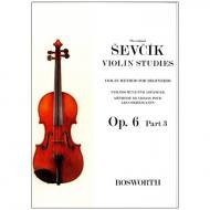 Sevcik, O.: Violinschule für Anfänger Op. 6, Heft 3 