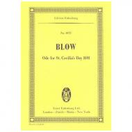 Blow, J.: Ode for St. Cecilia's Day 