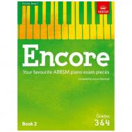 ABRSM: Encore – Your favourite ABRSM violin exam pieces Book 2 Grade 3 & 4 