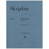 Skrjabin, A.: Zwölf Etüden Op. 8 
