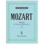 Mozart, W. A.: Violinkonzert Nr. 3 KV 216 G-Dur 