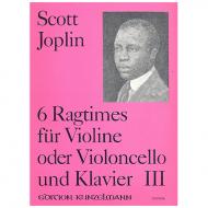 Joplin, S.: 6 Ragtimes Band 3 