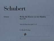 Schubert, F.: Werke für Klavier zu vier Händen Band III 