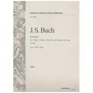 Bach. J.S.: Konzert d-moll nach BWV1060 