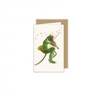 Doppelkarte Frosch 