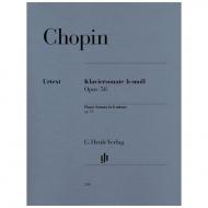Chopin, F.: Klaviersonate h-Moll Op. 58 