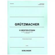 Grützmacher, F.W.: 12 Meister-Etüden aus dem 17. und 18.Jhd. 