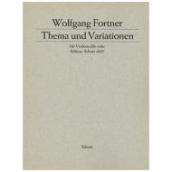 Fortner, W.: Thema und Variationen 