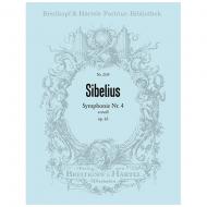 Sibelius, J.: Symphonie Nr. 4 a-Moll Op. 63 