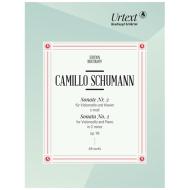Schumann, C.: Violoncellosonate Nr. 2 Op. 99 c-Moll 