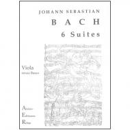 Bach, J.S.: 6 Suiten BWV 1007-1012 – für Viola 