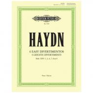 Haydn, J.: 6 leichte Divertimenti (Sonaten) 