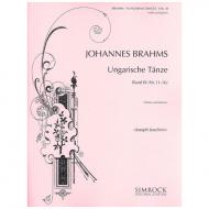 Brahms, J.: Ungarische Tänze Band 3 