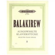 Balakirev, M.: Ausgewählte Klavierstücke Band II 