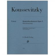 Koussevitzky, S.: Kontrabasskonzert Op. 3 
