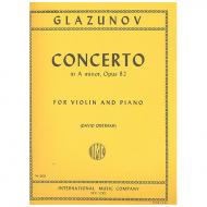 Glasunow, A.: Violinkonzert Op. 82 a-Moll (Oistrach) 