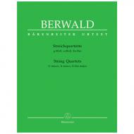 Berwald, F.: Streichquartette 