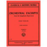 Gingold, J.: Orchestral Excerpts from the Symphonic Repertoire Band 3 