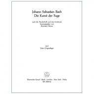 Bach, J. S.: Die Kunst der Fuge BWV 1080 – Viola 