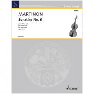 Martinon, J.: Sonatine Nr. 6 Op. 49/2 (1958) 
