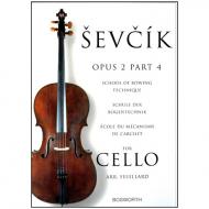 Sevcik, O.: Schule der Bogentechnik für Cello op. 2 Heft 4 