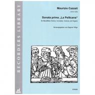 Cazzati, M.: Sonata prima »La Pellicana« 
