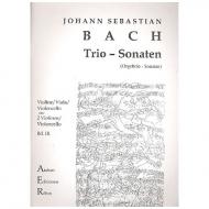 Bach, J.S.: Streichtrio: Trio-Sonaten Nr. III und IV 