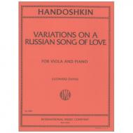 Chandoschkin, I.: Variationen über ein russisches Liebeslied 