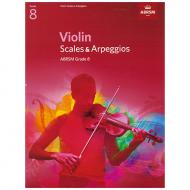 ABRSM: Violin Scales And Arpeggios – Grade 8 (From 2012) 