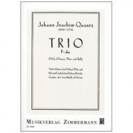 Quantz, J.J.: Trio F-Dur 