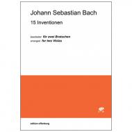 Bach, J. S.: 15 Inventionen für Violen 