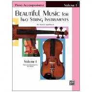 Applebaum, S.: Beautiful Music for two String Instruments Vol. 1 – Klavierbegleitung 