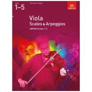 ABRSM: Viola Scales And Arpeggios – Grade 1-5 (From 2012) 