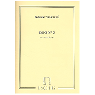Martinu, B.: Duo Nr. 2 für Violine und Viola 