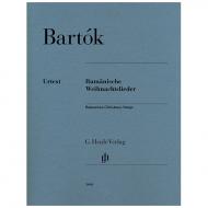 Bartók, B.: Rumänische Weihnachtslieder 