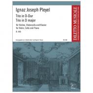 Pleyel, I. J.: Klaviertrio B. 445 D-Dur 