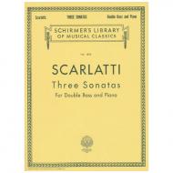Scarlatti, A.: 3 Kontrabasssonaten 