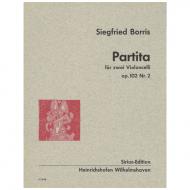 Borris, S.: Partita Op. 102/2 