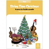 Blackwell, K. & D.: String Time Christmas – Viola (+Online Audio) 