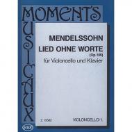 Mendelssohn Bartholdy, F.: Lied ohne Worte Op. 109 D-Dur 