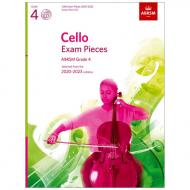 ABRSM: Cello Exam Pieces Grade 4 (2020-2023) (+CD) 