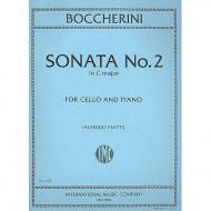 Boccherini, L.: Violoncellosonate Nr. 2 C-Dur 