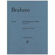 Brahms, J.: Streichquartett Op. 67 B-Dur 