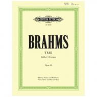 Brahms, J.: Klaviertrio Nr. 2 Op. 40 Es-Dur 