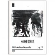 Eisler, H.: Duo Op. 7/1 