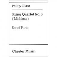 Glass, Ph.: String Quartet No. 3 – Mishima 