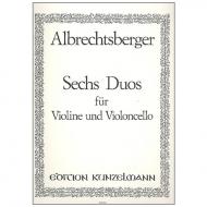 Albrechtsberger, J. G.: 6 Duos 