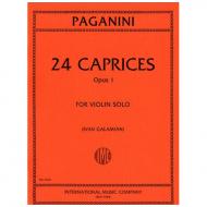 Paganini, N.: 24 Caprices Op. 1 (Galamian) 